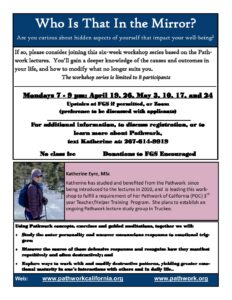 Online Lecture Study With Katherine @ To be discussed with participants - Zoom | San Diego | California | United States